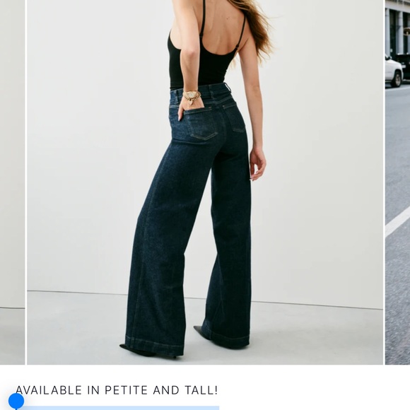 SPANX EveryWear Wide Leg Jeans NWOT size 1X - Picture 2 of 2